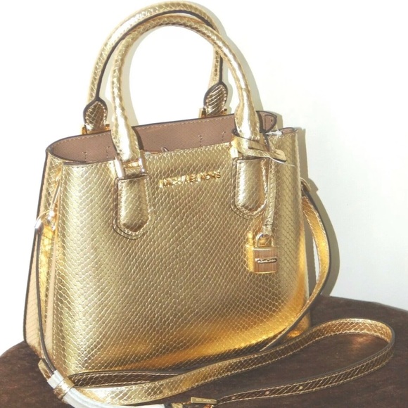 Michael Kors Adele Medium Leather Messenger Bag - Picture 3 of 6